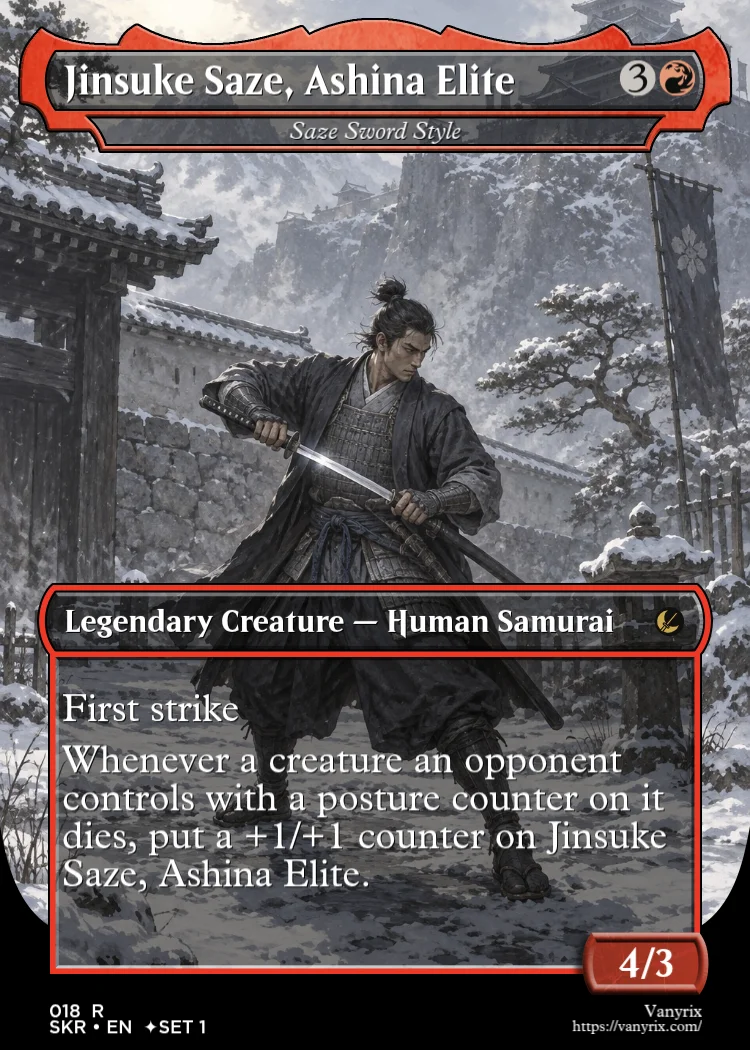 Jinsuke Saze, Ashina Elite