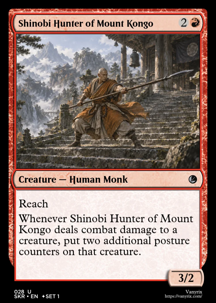 Shinobi Hunter of Mount Kongo
