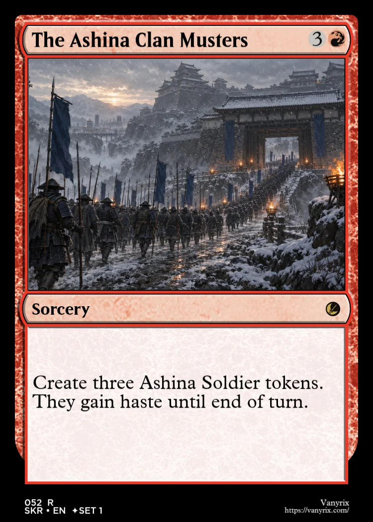 The Ashina Clan Musters