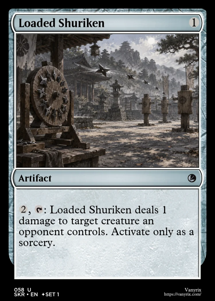 Loaded Shuriken