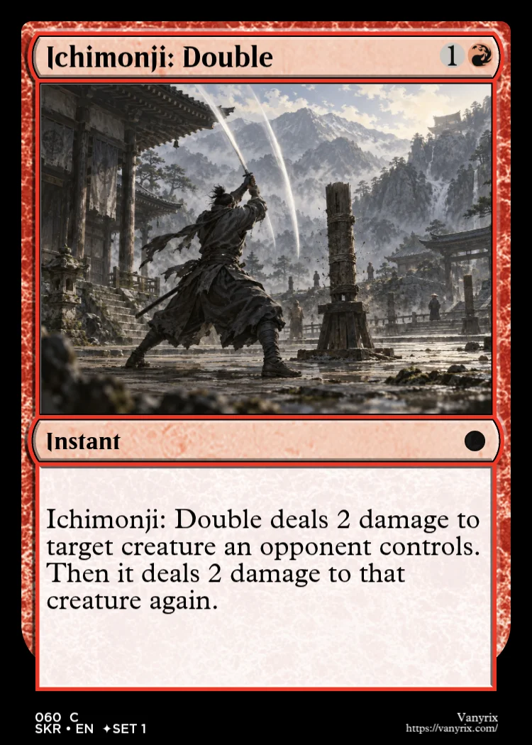 Ichimonji: Double