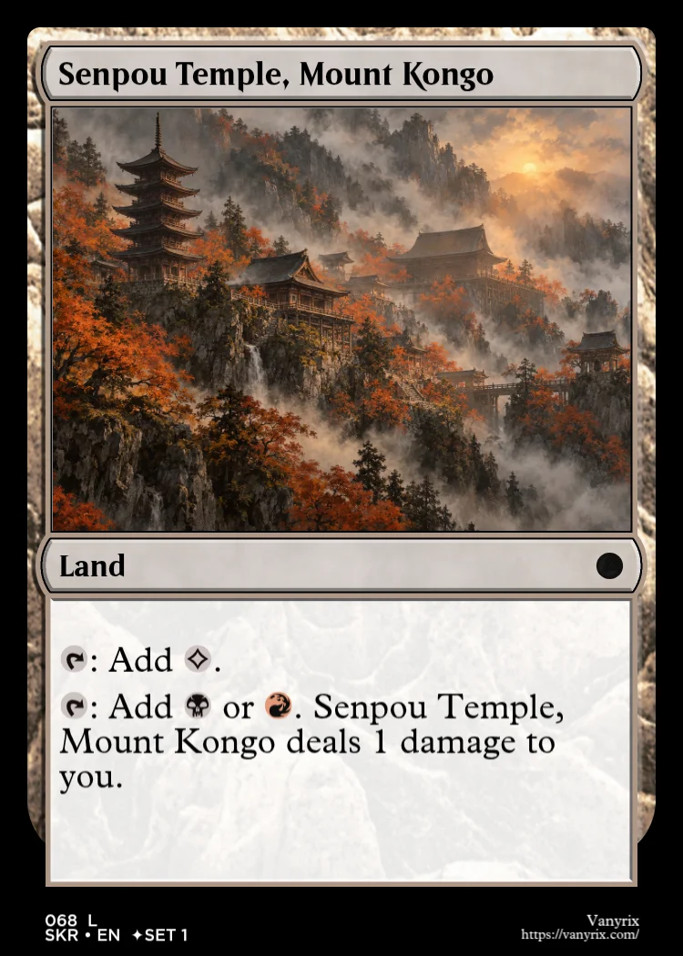 Senpou Temple, Mount Kongo