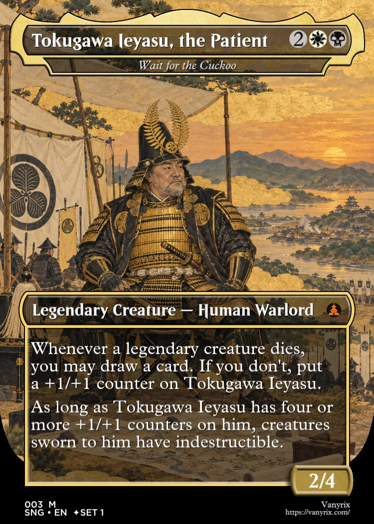 Tokugawa Ieyasu, the Patient