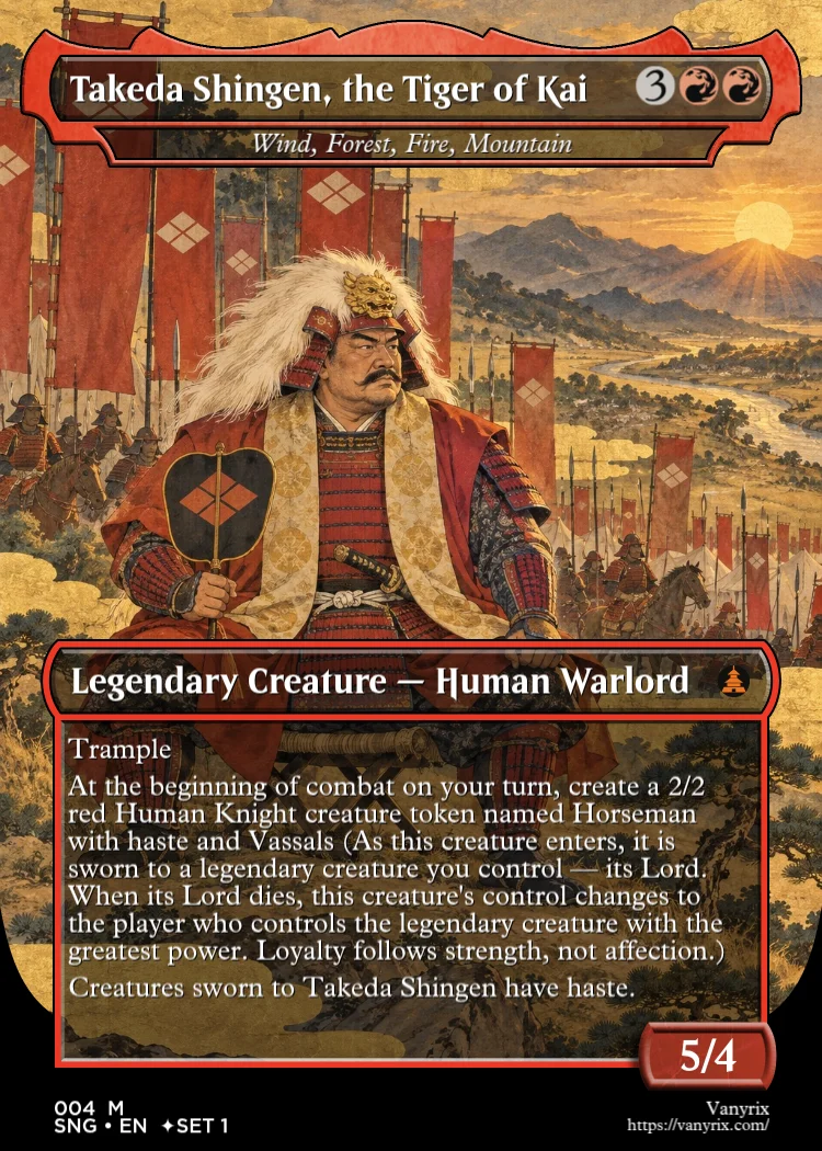 Takeda Shingen, the Tiger of Kai