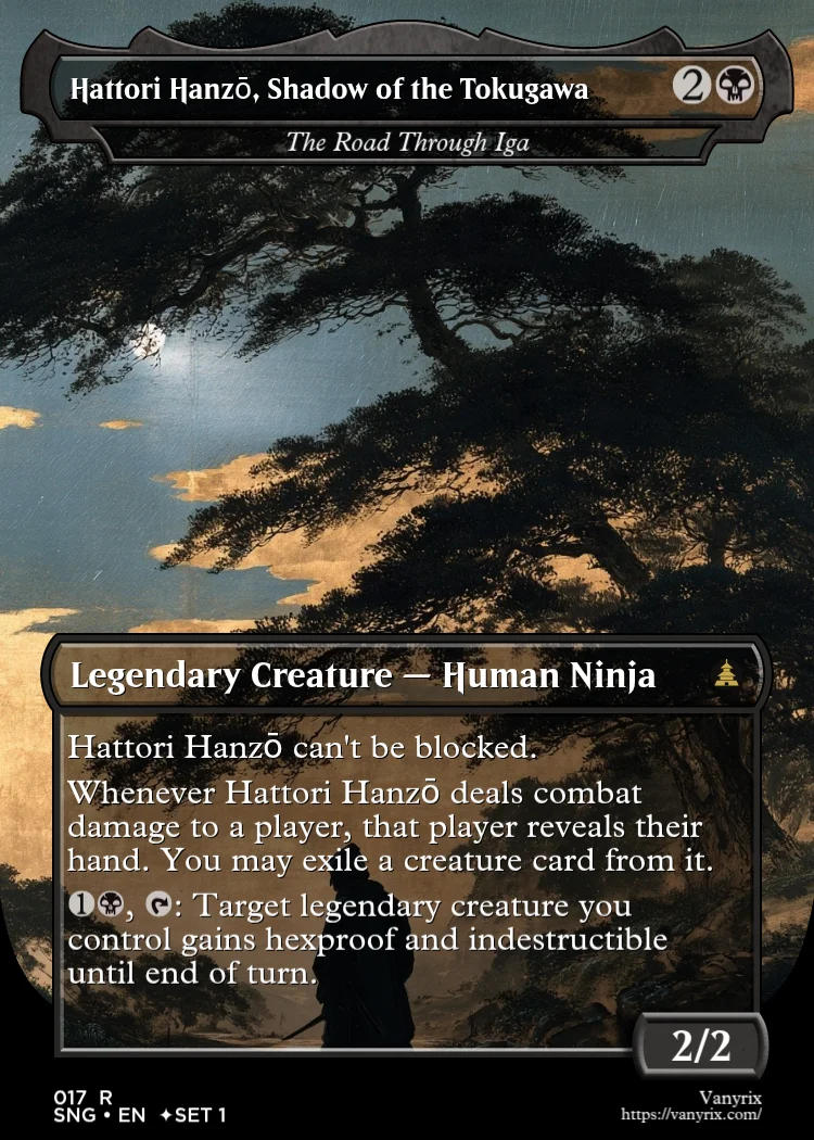 Hattori Hanzō, Shadow of the Tokugawa