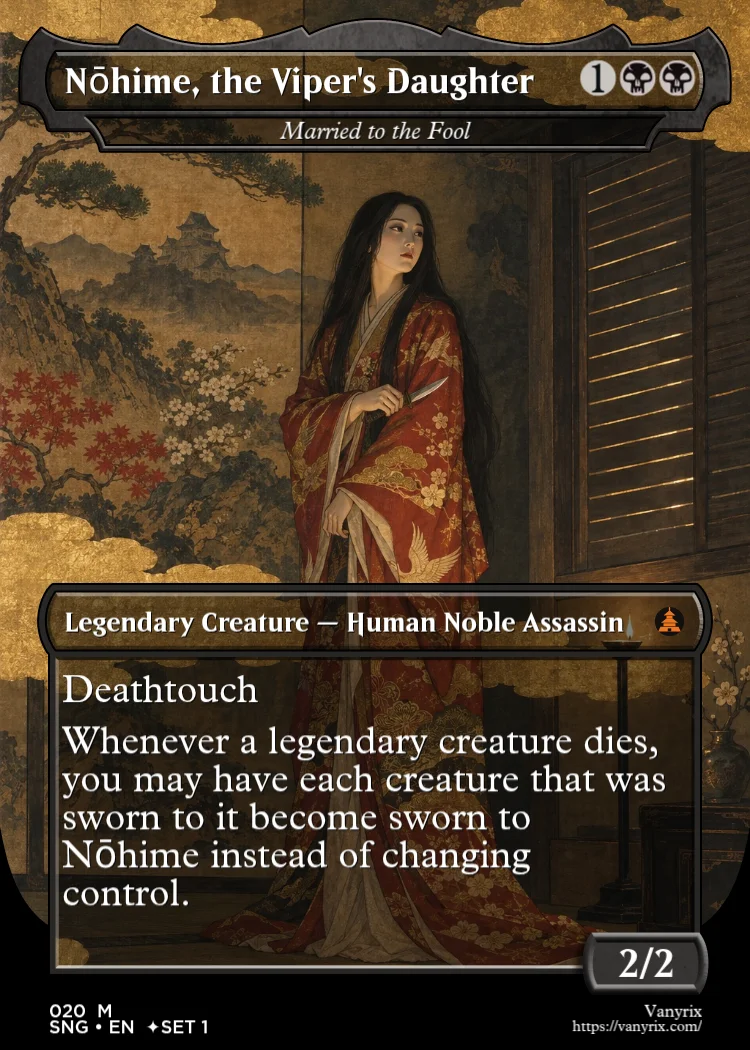 Nōhime, the Viper's Daughter