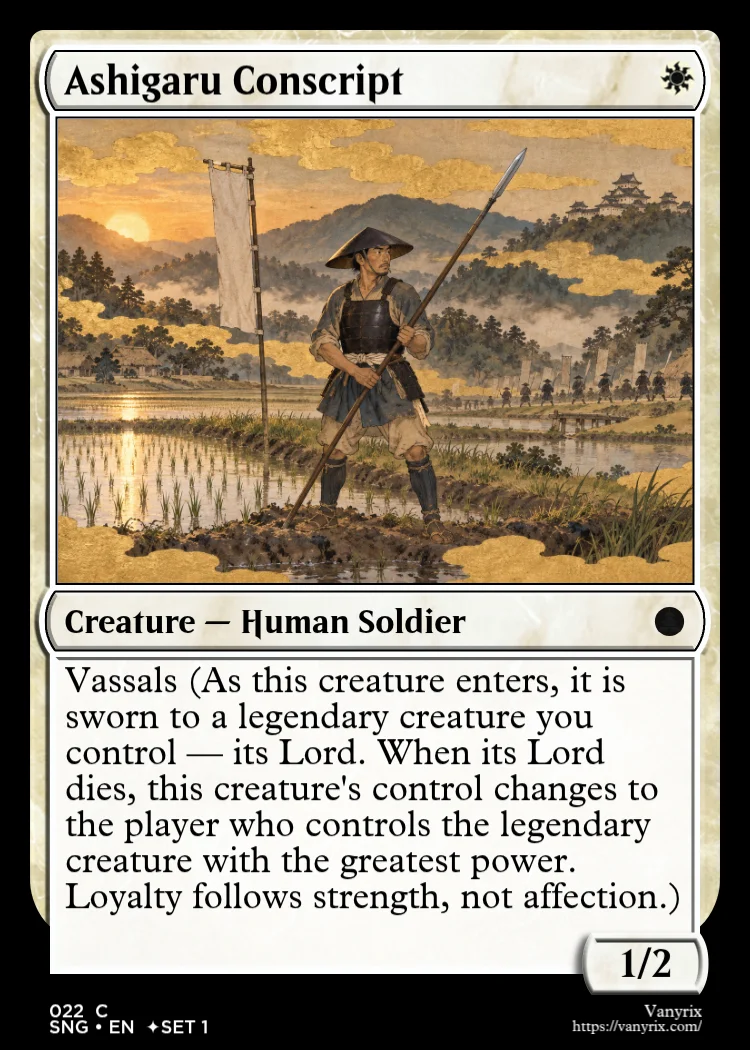 Ashigaru Conscript