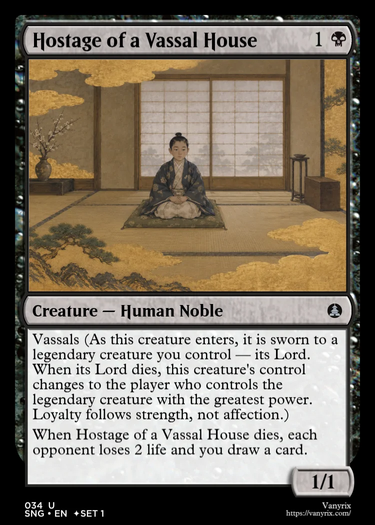 Hostage of a Vassal House