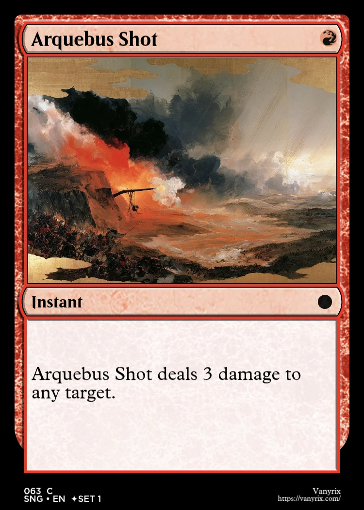 Arquebus Shot