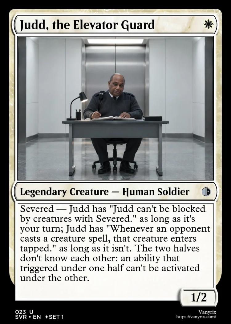 Judd, the Elevator Guard