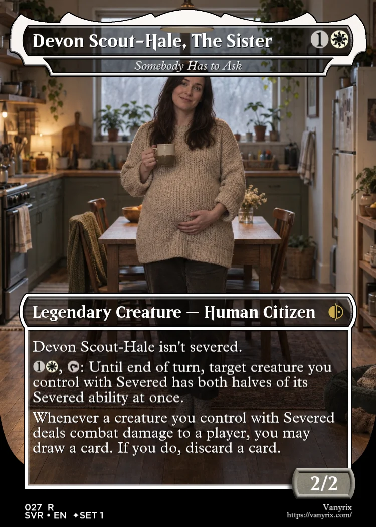Devon Scout-Hale, The Sister