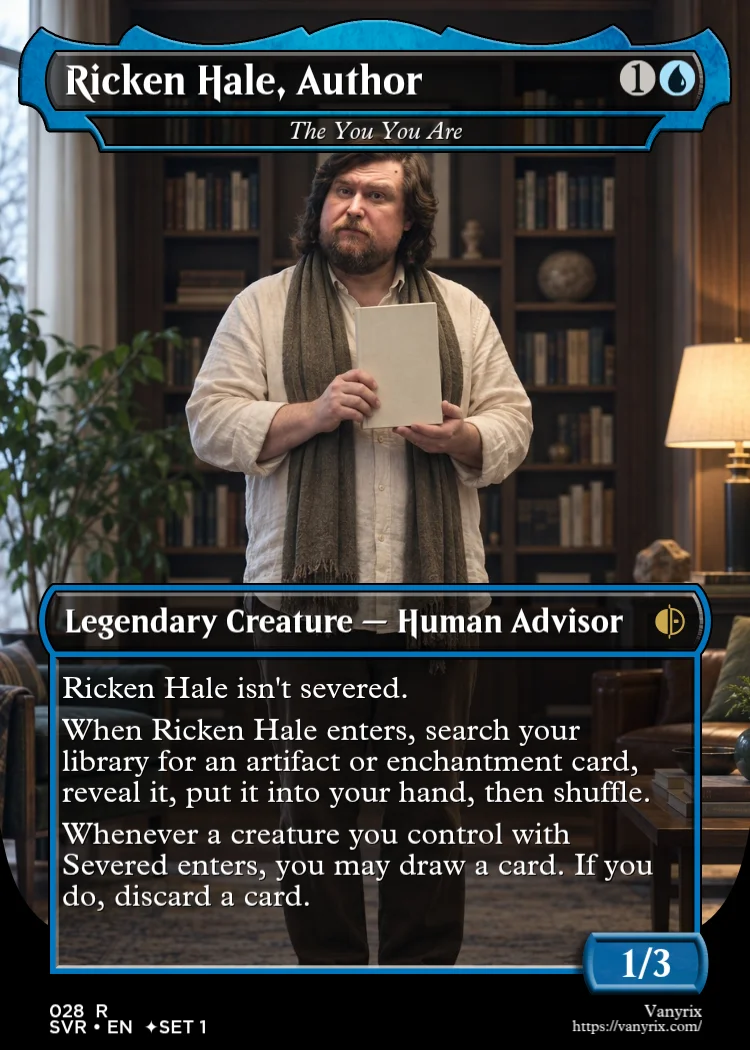 Ricken Hale, Author