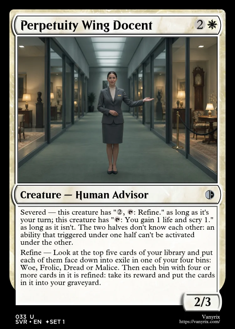 Perpetuity Wing Docent