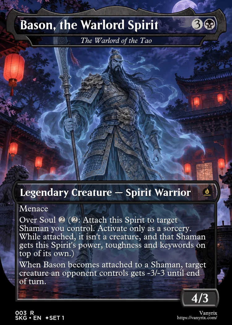 Bason, the Warlord Spirit