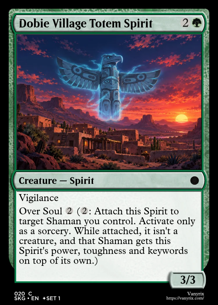 Dobie Village Totem Spirit