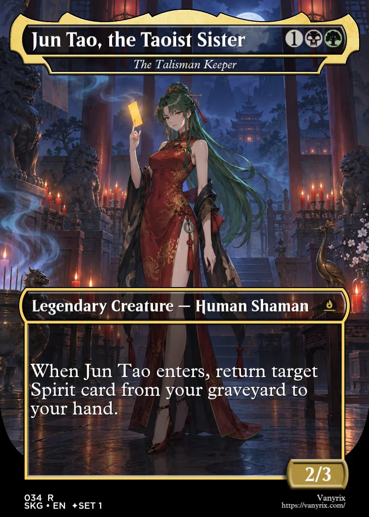 Jun Tao, the Taoist Sister