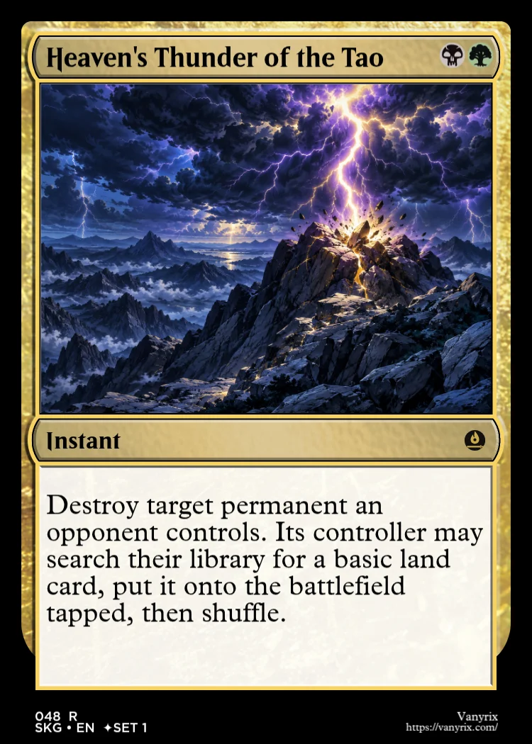 Heaven's Thunder of the Tao