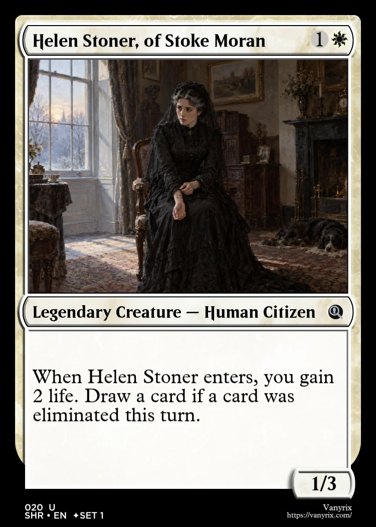 Helen Stoner, of Stoke Moran