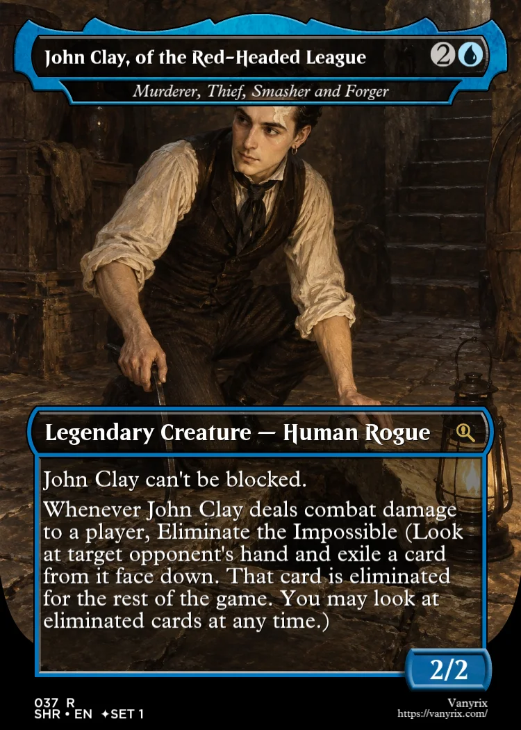 John Clay, of the Red-Headed League