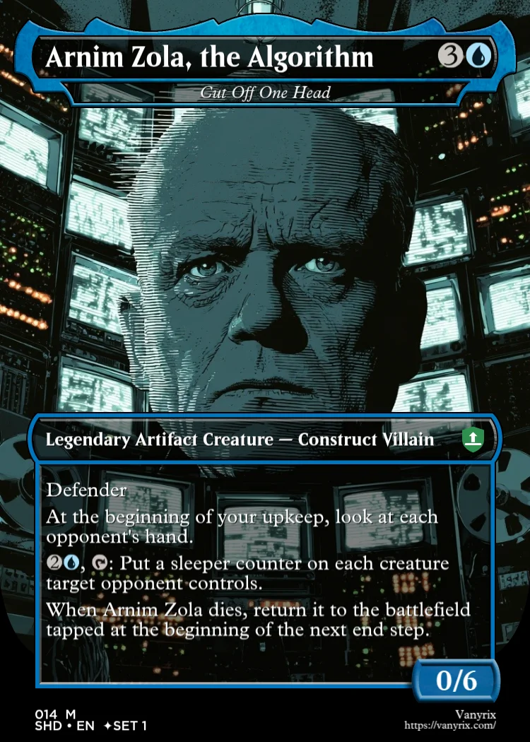 Arnim Zola, the Algorithm