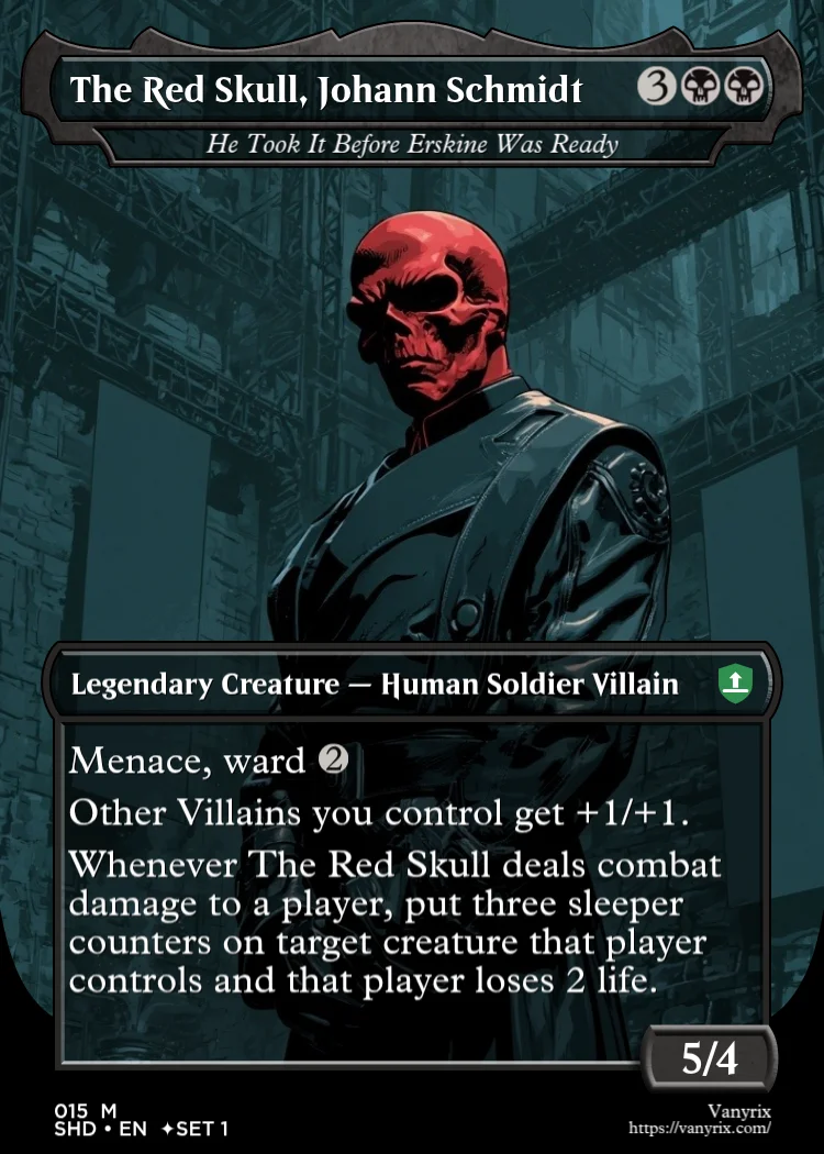 The Red Skull, Johann Schmidt
