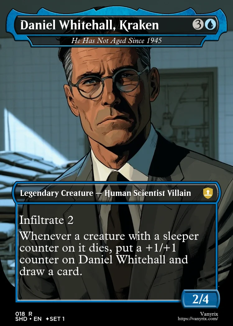 Daniel Whitehall, Kraken