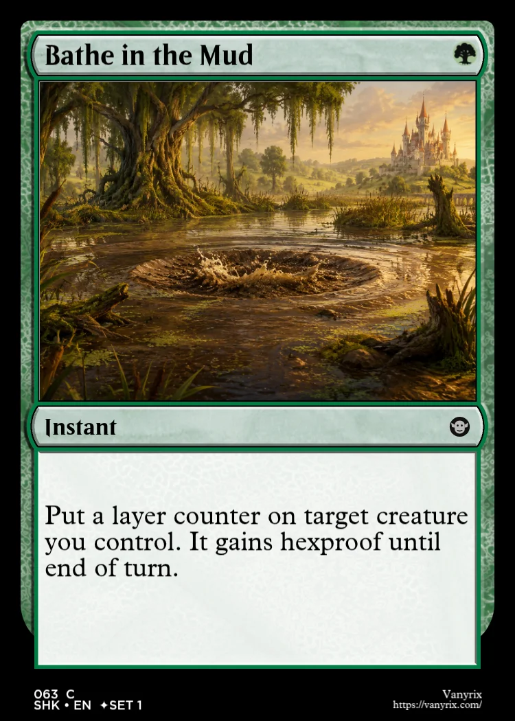 Bathe in the Mud