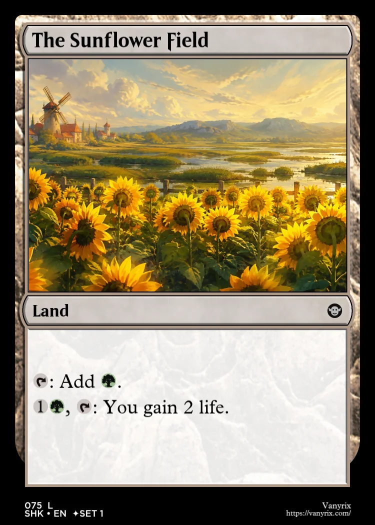 The Sunflower Field