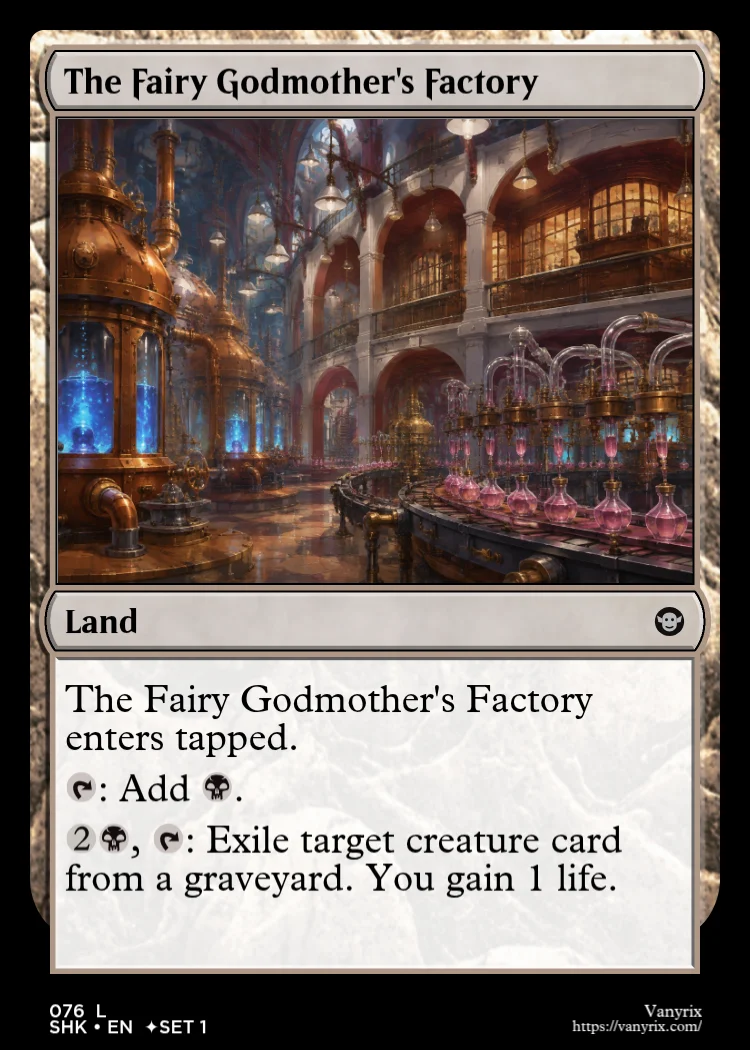 The Fairy Godmother's Factory