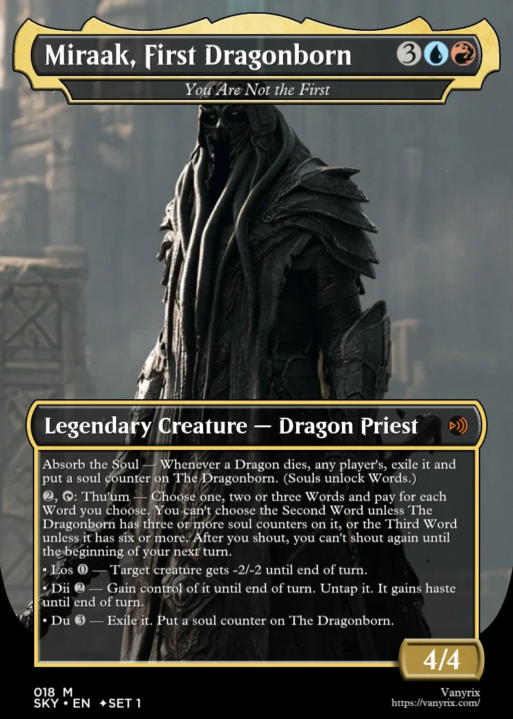 Miraak, First Dragonborn