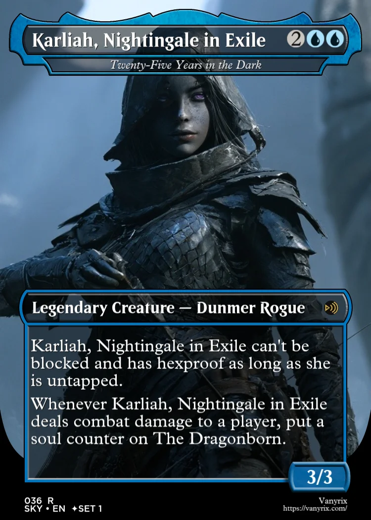 Karliah, Nightingale in Exile
