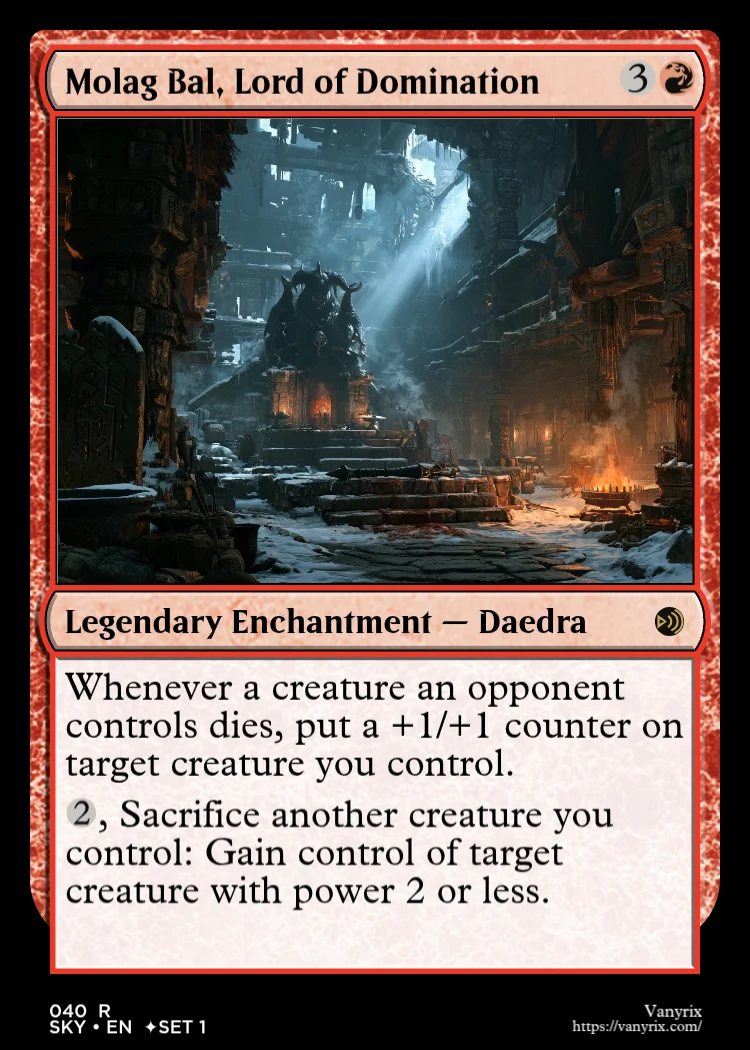 Molag Bal, Lord of Domination