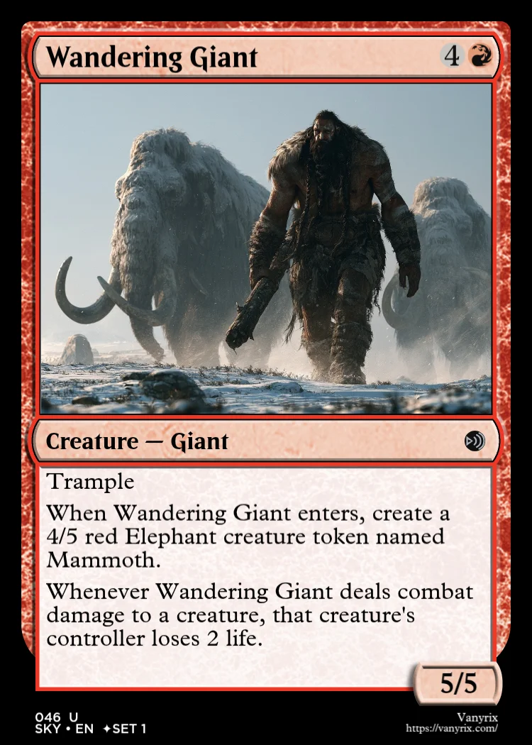 Wandering Giant