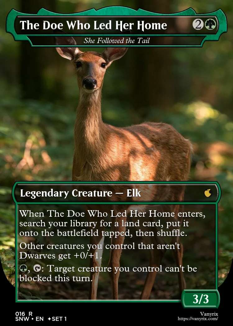 The Doe Who Led Her Home