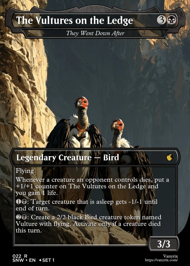 The Vultures on the Ledge