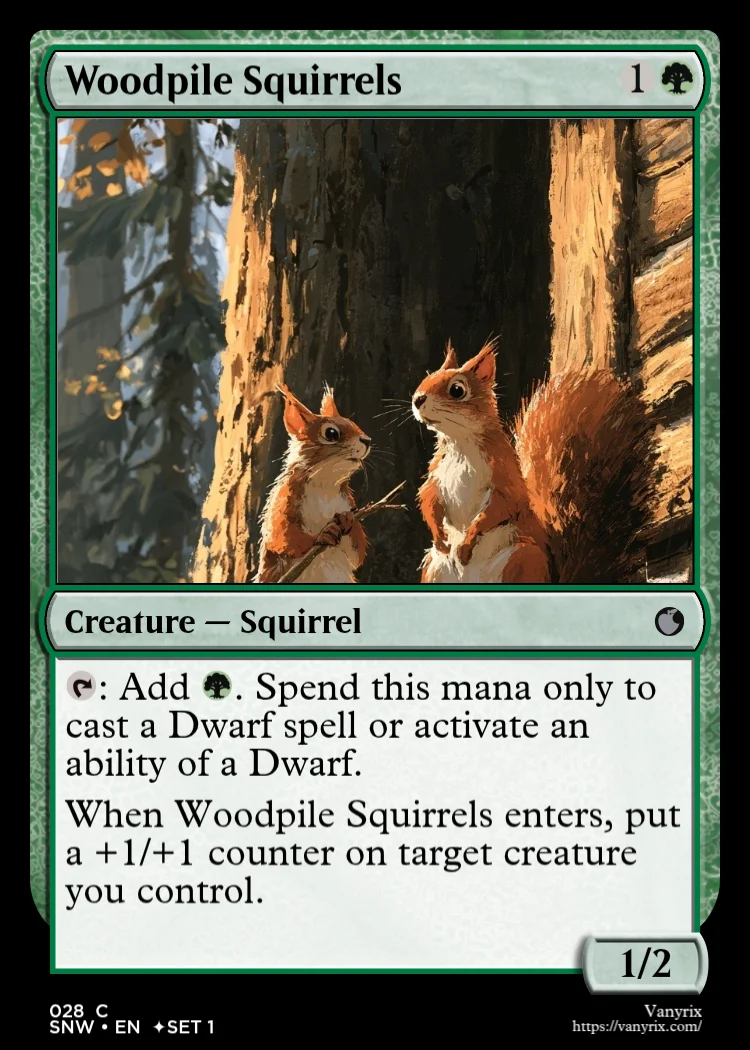 Woodpile Squirrels