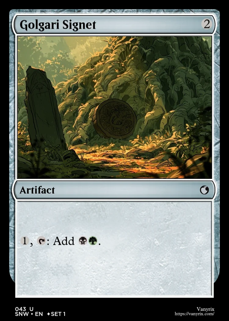 Golgari Signet