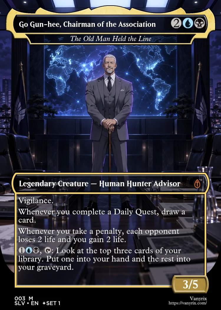 Go Gun-hee, Chairman of the Association
