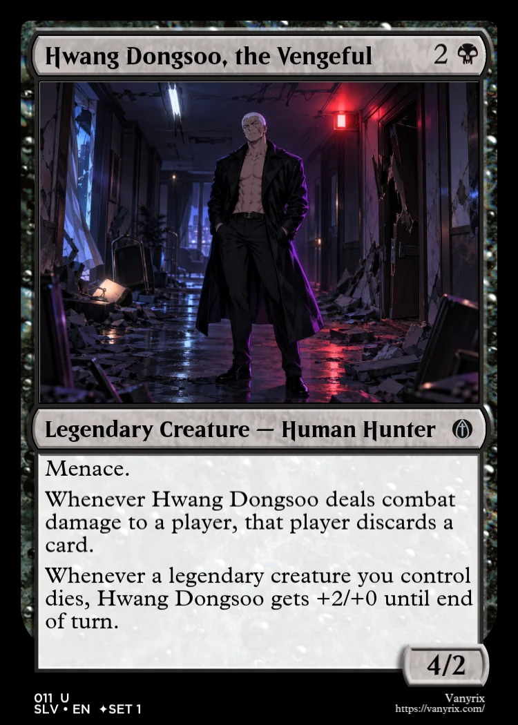 Hwang Dongsoo, the Vengeful