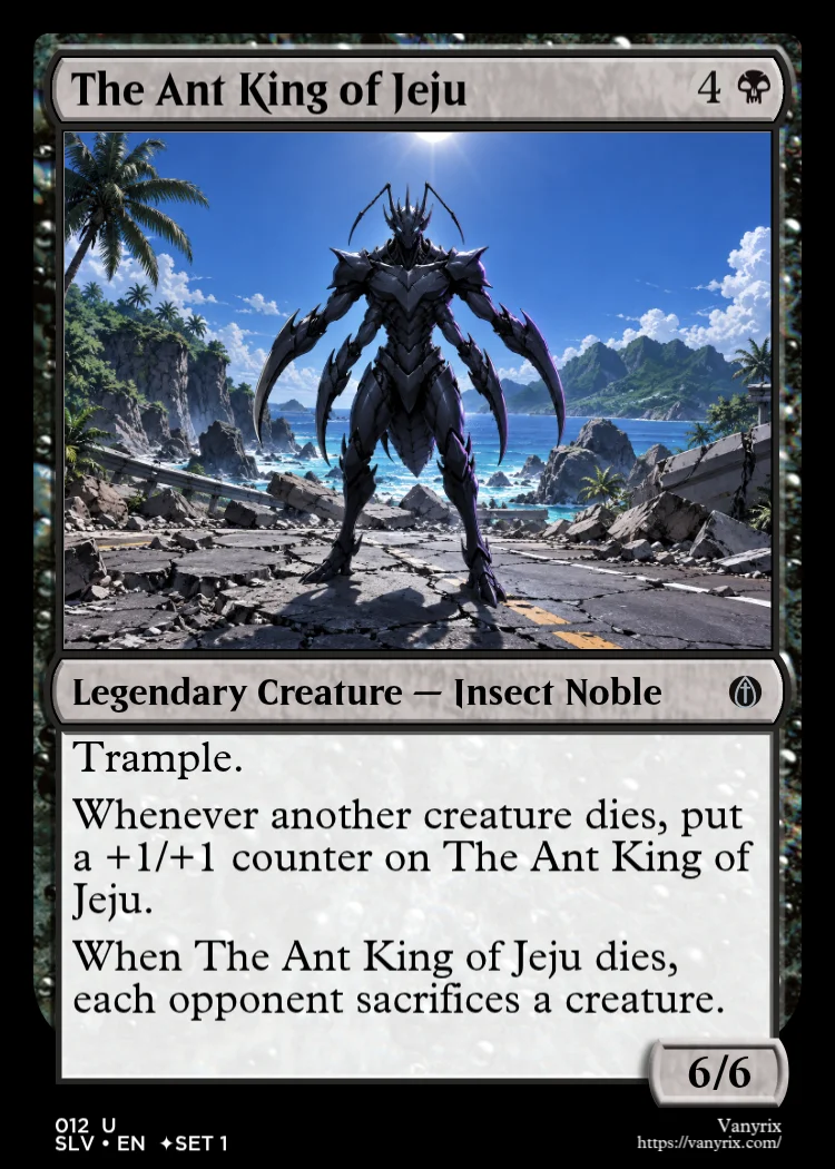 The Ant King of Jeju