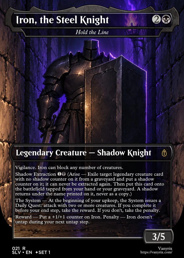 Iron, the Steel Knight