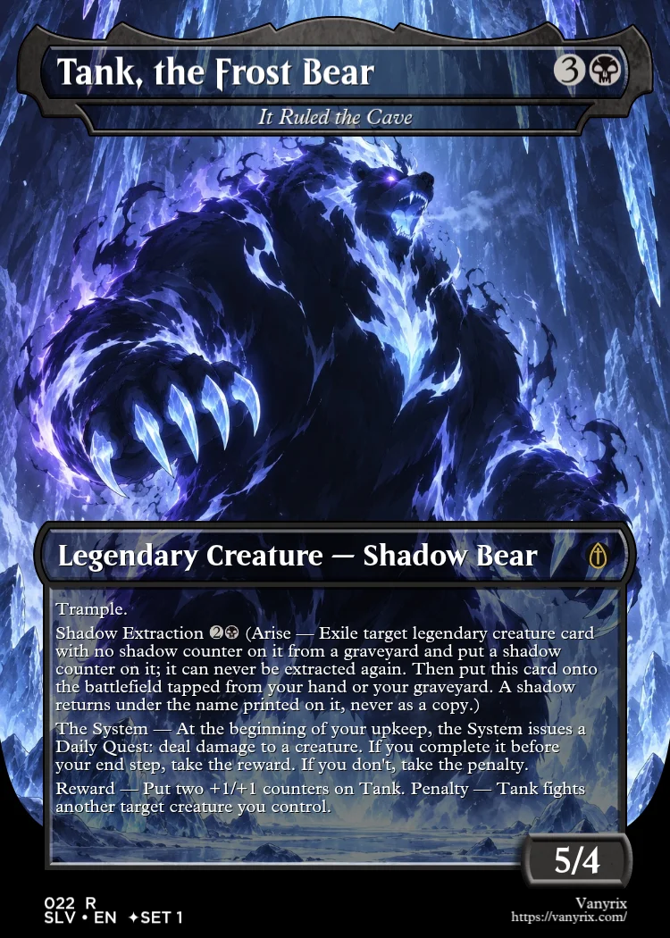 Tank, the Frost Bear