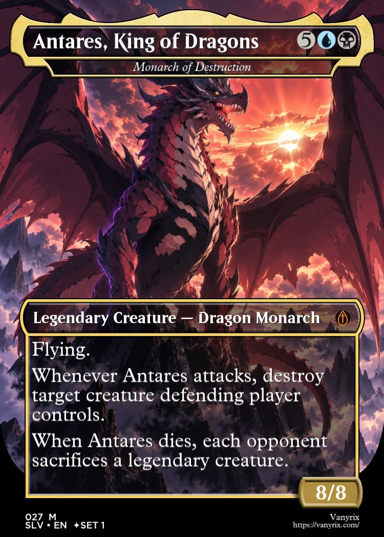 Antares, King of Dragons