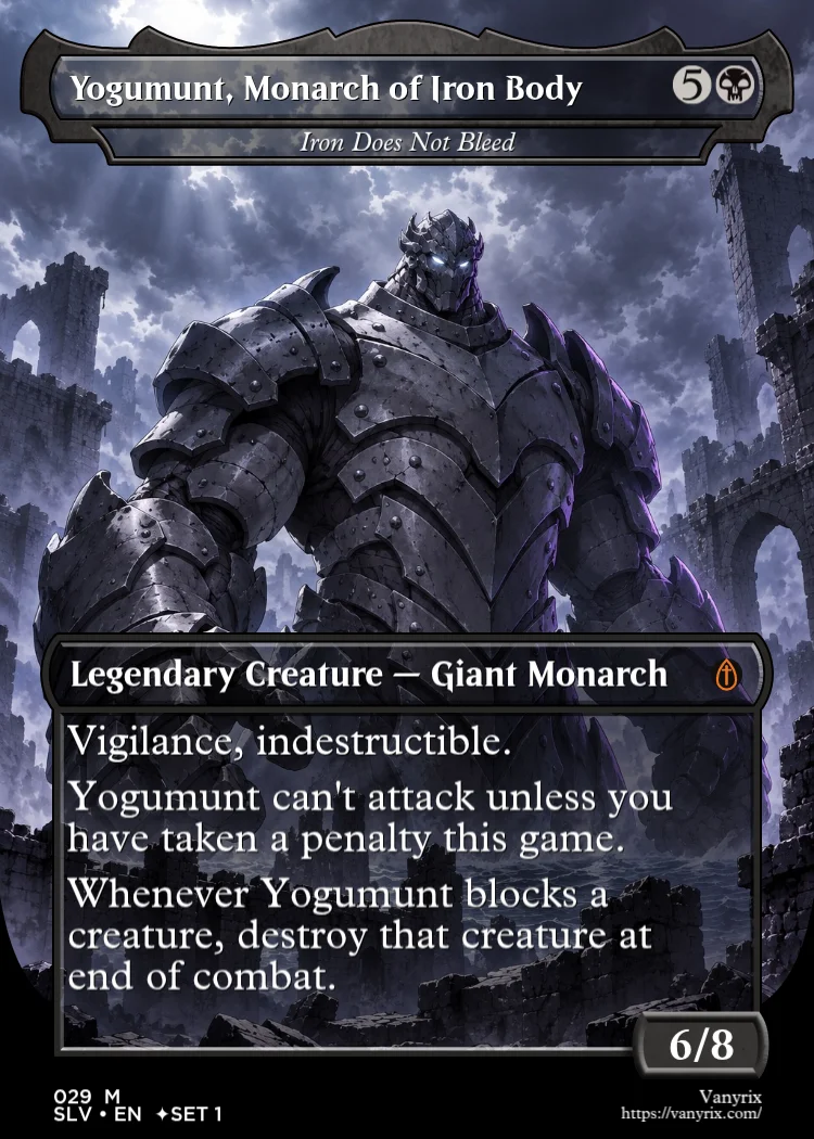 Yogumunt, Monarch of Iron Body