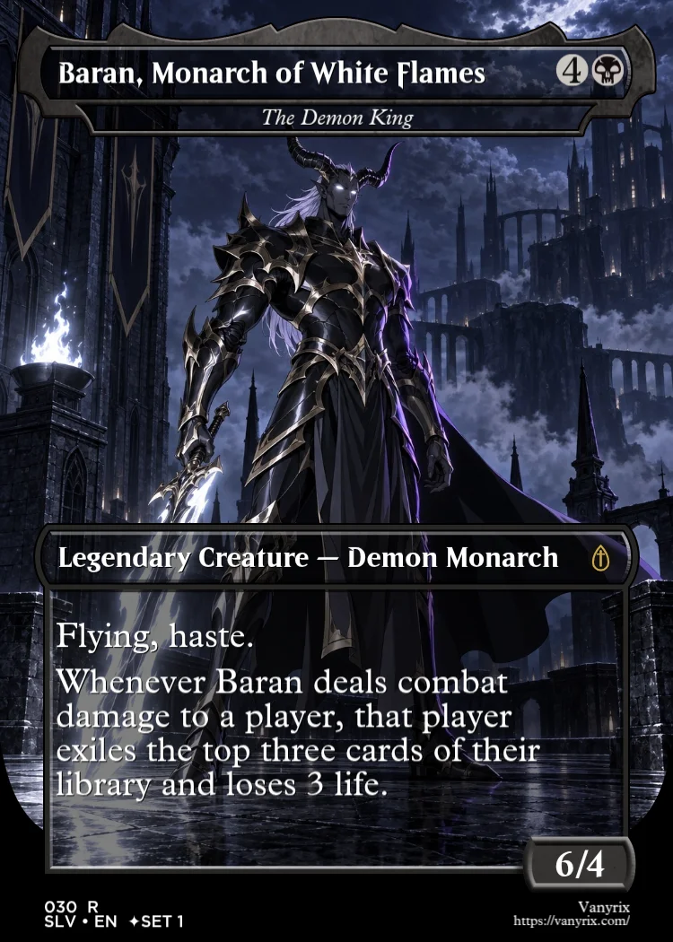 Baran, Monarch of White Flames