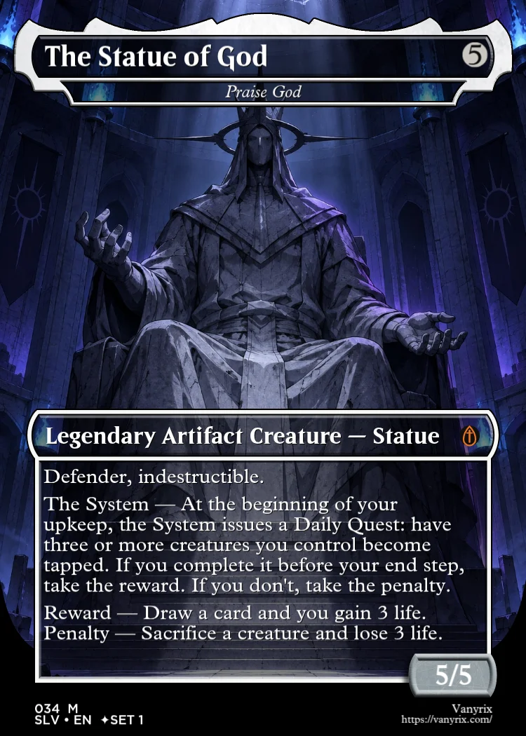 The Statue of God