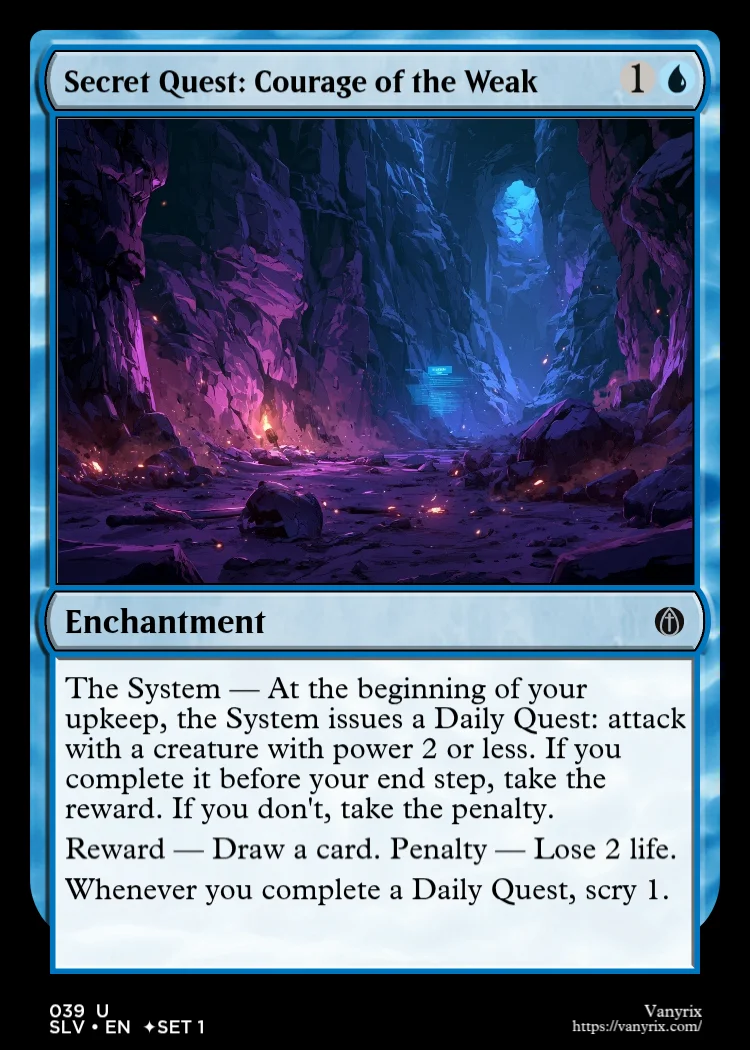 Secret Quest: Courage of the Weak