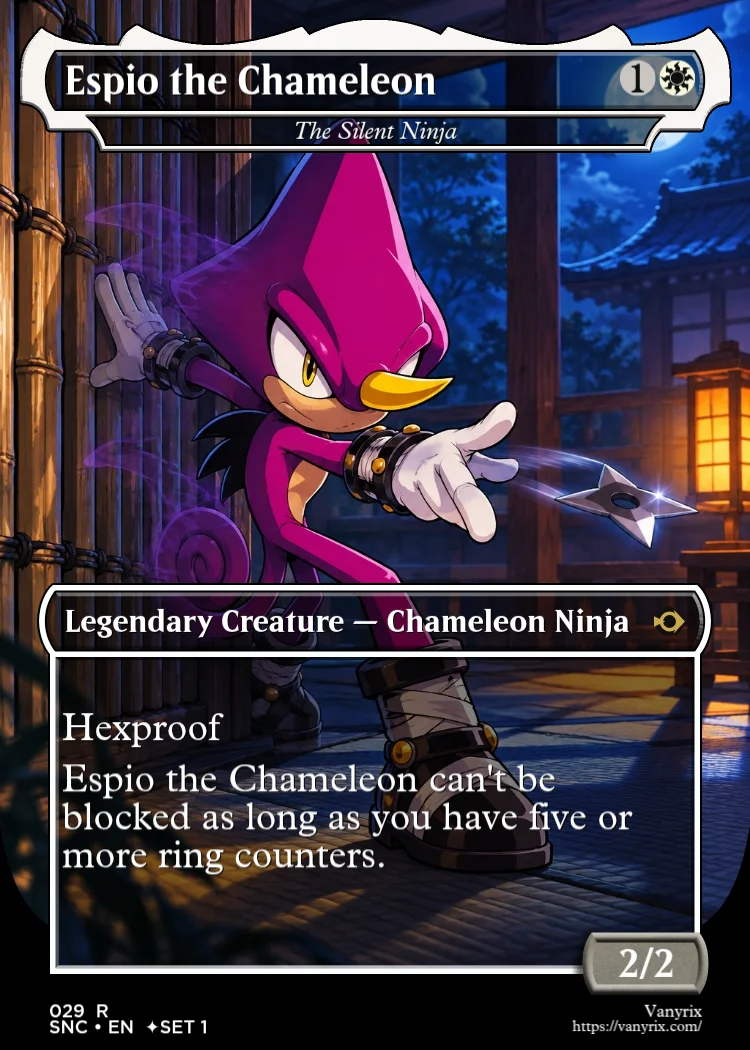 Espio the Chameleon