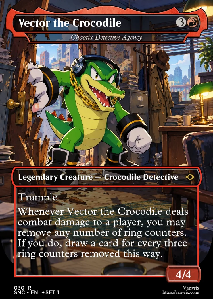Vector the Crocodile