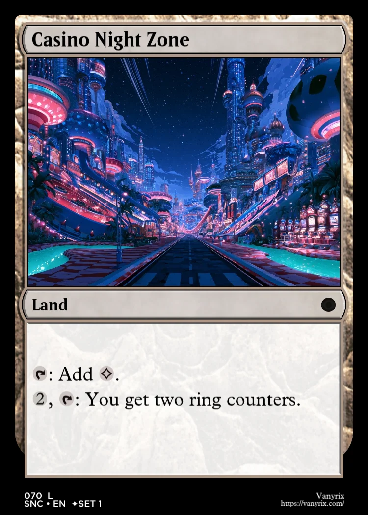 Casino Night Zone